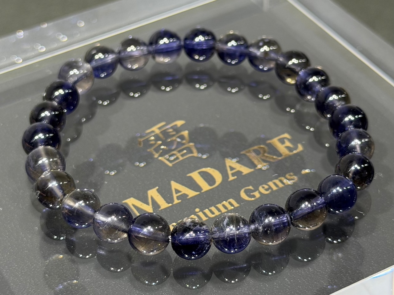 No.2322-2 【SS】アイオライトブレスレット