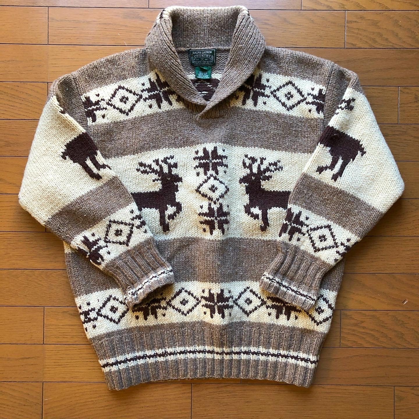 90年代 ユーズド Ralph Lauren Country カウチンセーター | Room Style