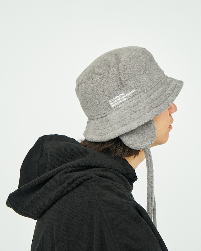 【FreshService(フレッシュサービス)】PILE SAUNA HAT／GREY（FSR241-90150）