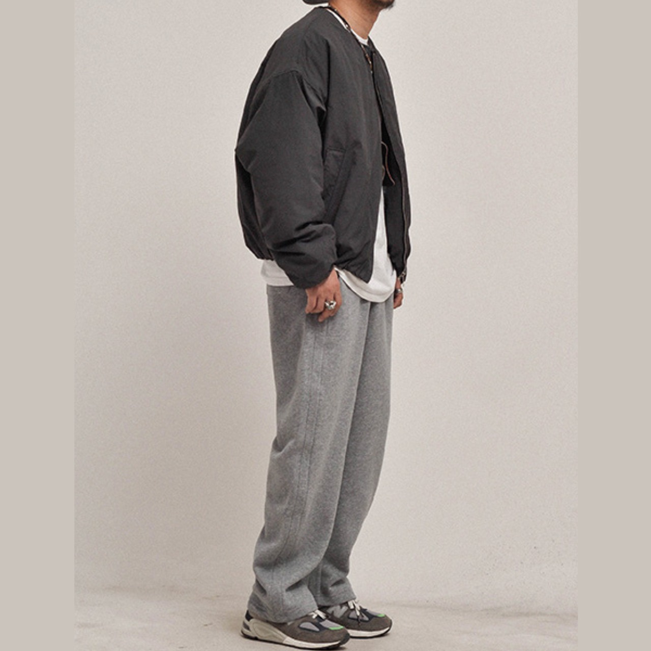 カーブデザイン リラックス スウェットパンツ N3406 - 5