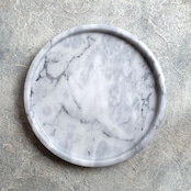 MARBLE CIRCLE TRAY - Large
