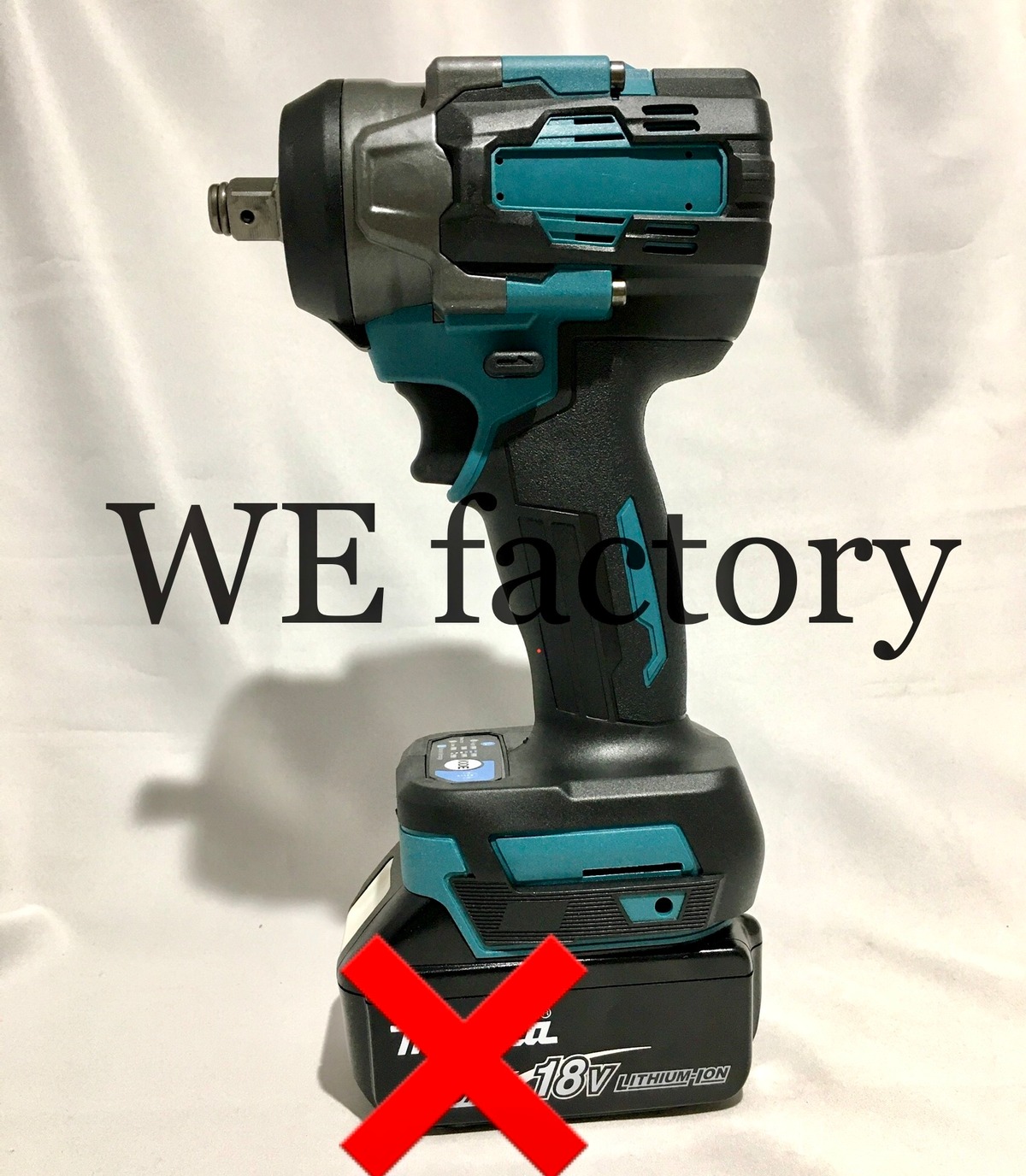 WE factory 1/2インチ ブラシレス充電式インパクトレンチプロ リング 