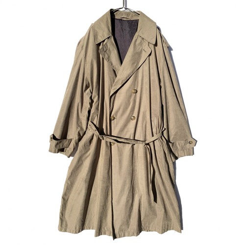 Vintage Peach Skin Trench Coat [1980s-] Vintage Peach Skin Trench Coat