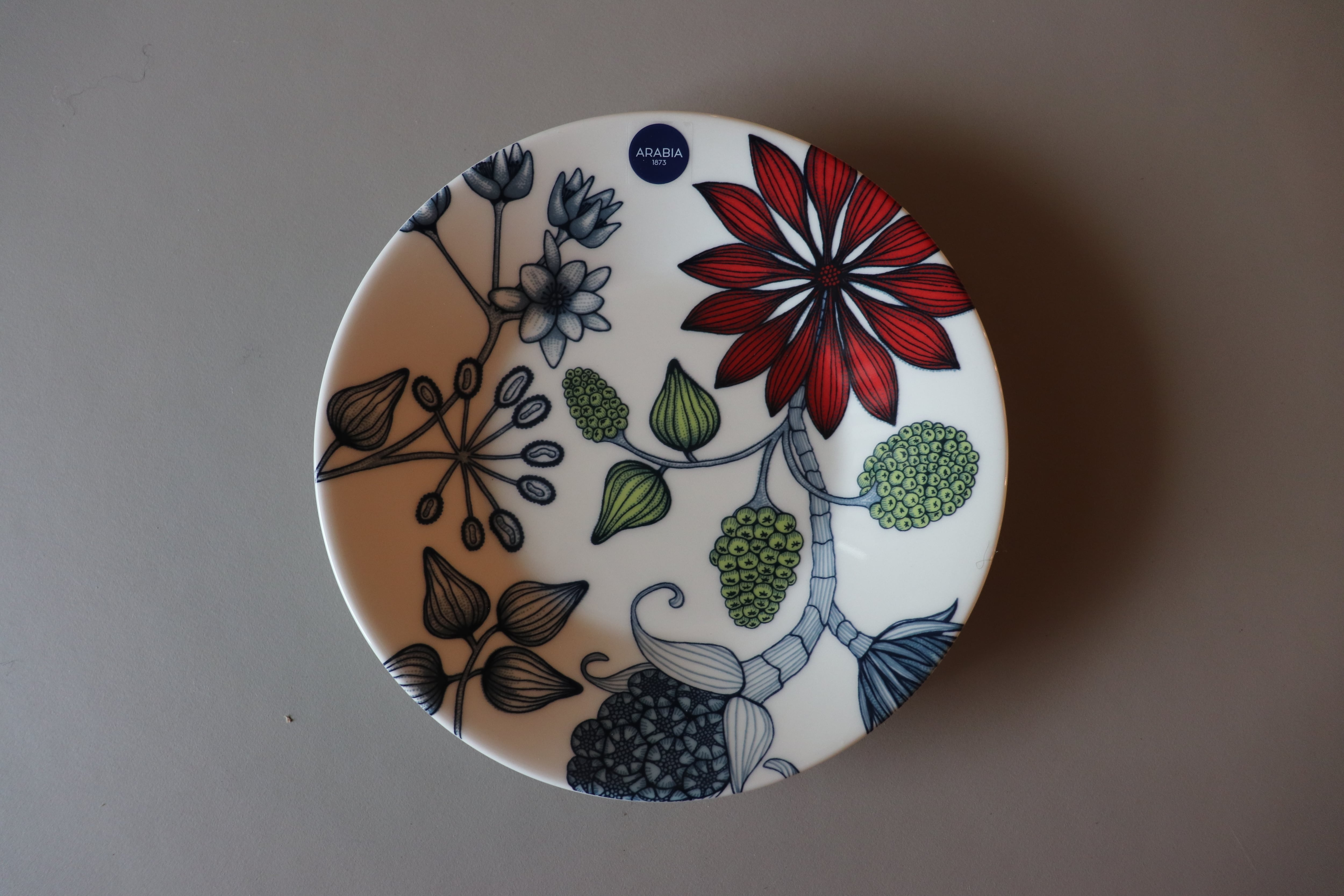 ARABIA アラビア ルノ サマーレイ プレート 16.5cm 最終値下】新品