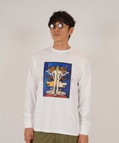 STAINED GLASS PRINT LONG SLEEVE［HSC015］