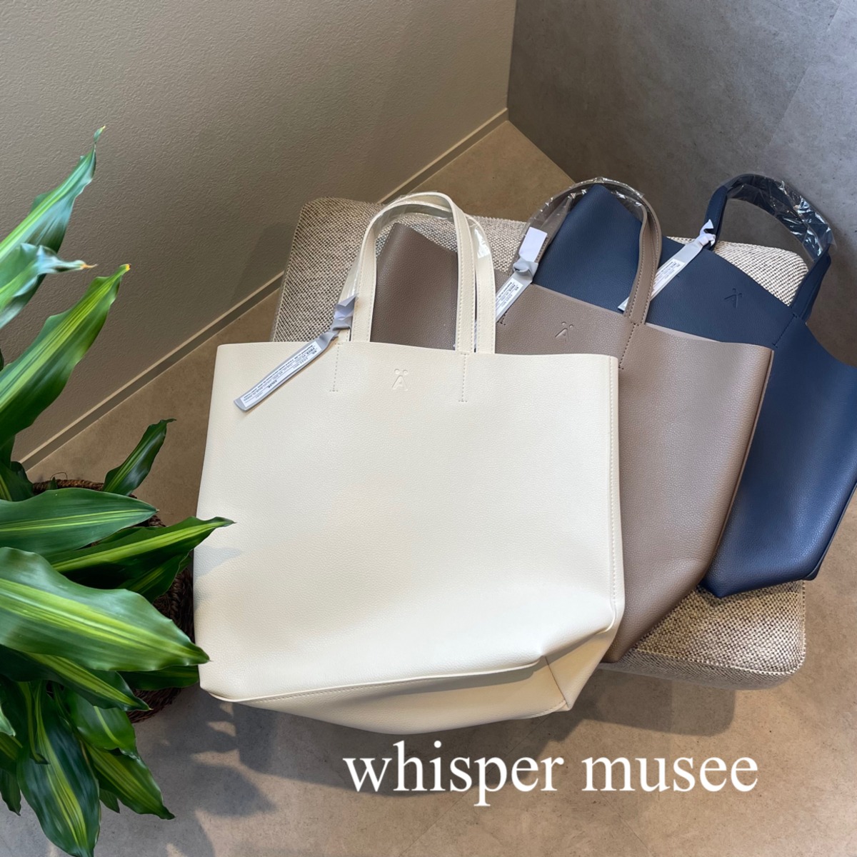 ampersand coupon！color トートバッグL (N) | whispermusee