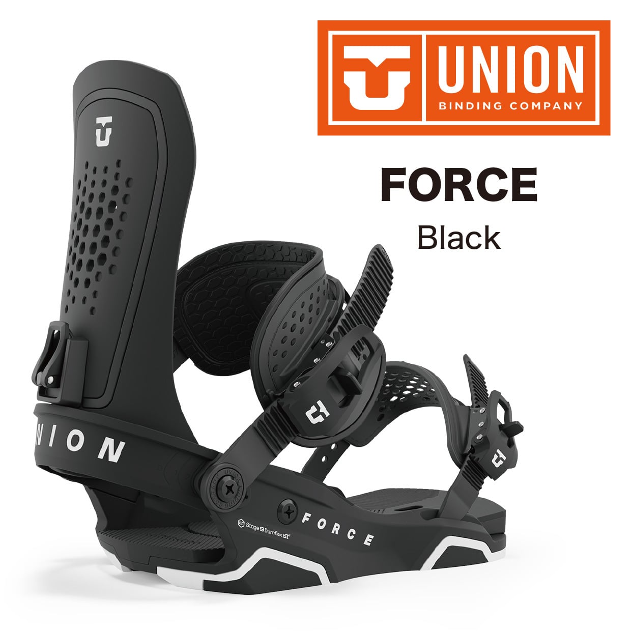 23-24年モデル UNION .『 FORCE 』. Black . ユニオン . フォース