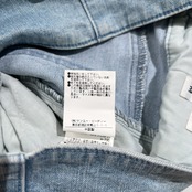 JILLSTUART ジルスチュアート ハイウエスト デニムパンツ テーパード ジーンズ サイズ M /ライトブルー系 ストレッチ フェミニン