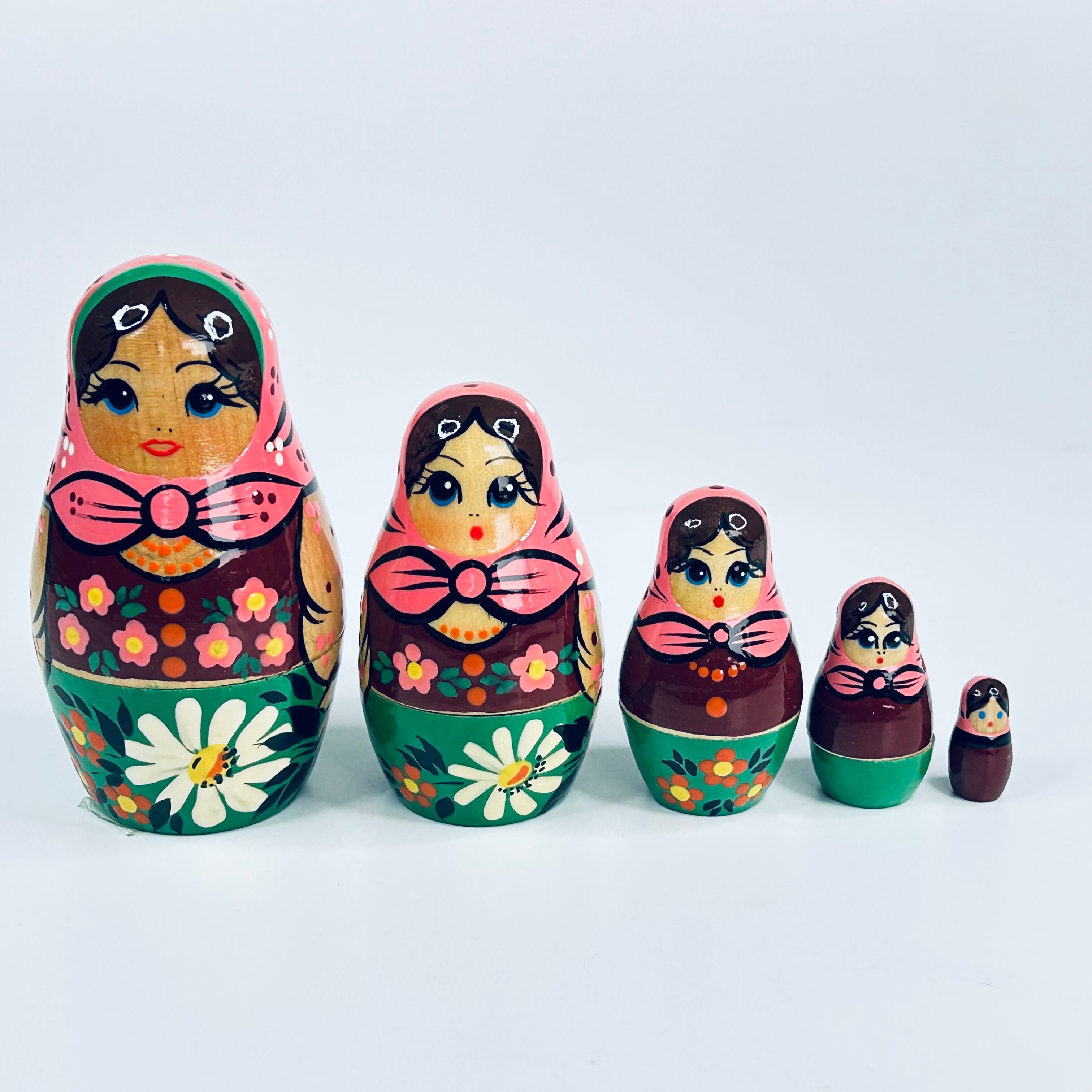 ロシアンマトリョーシカ 5 フランス人形 ZENINA ロシアンマトリョーシカ 5 フランス人形 ZENINA