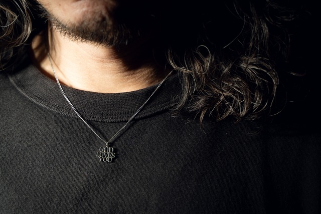 Vintage Tiffany & Co "GOD LOVES YOU" Silver Necklace