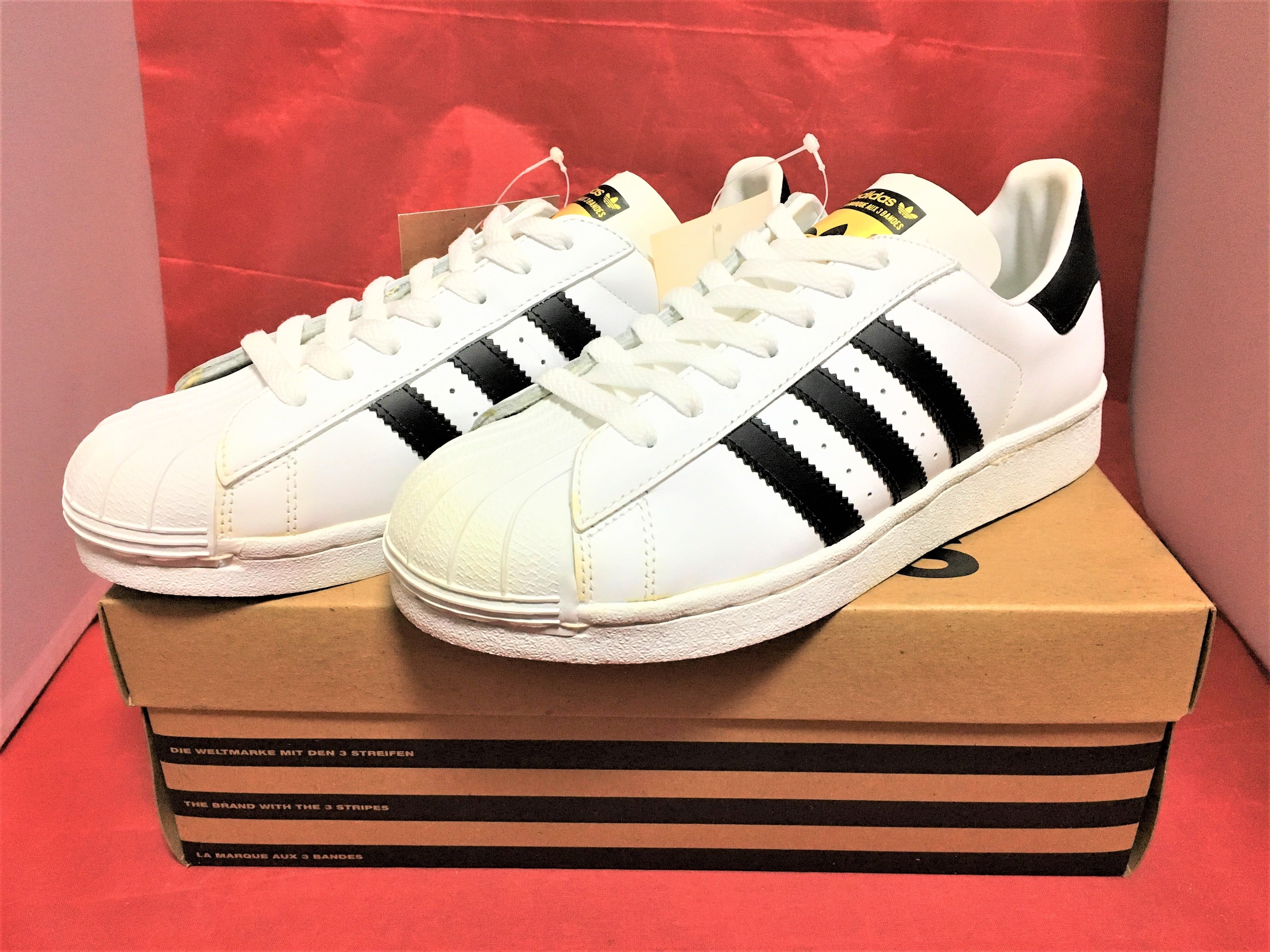 Adidas アディダス Super Star スーパースター 6 5 24 5cm 白 黒 90s Freestars