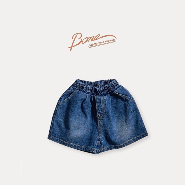 〚予約〛Bone Daily Blue Shorts <kids><Jr><mom>