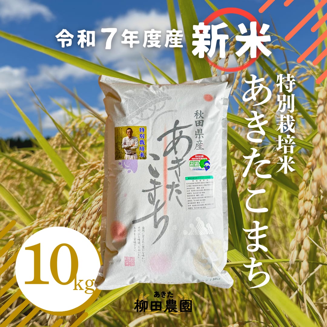 令和7年度産新米】減農薬減化学肥料米 あきたこまち 10kg | あきた