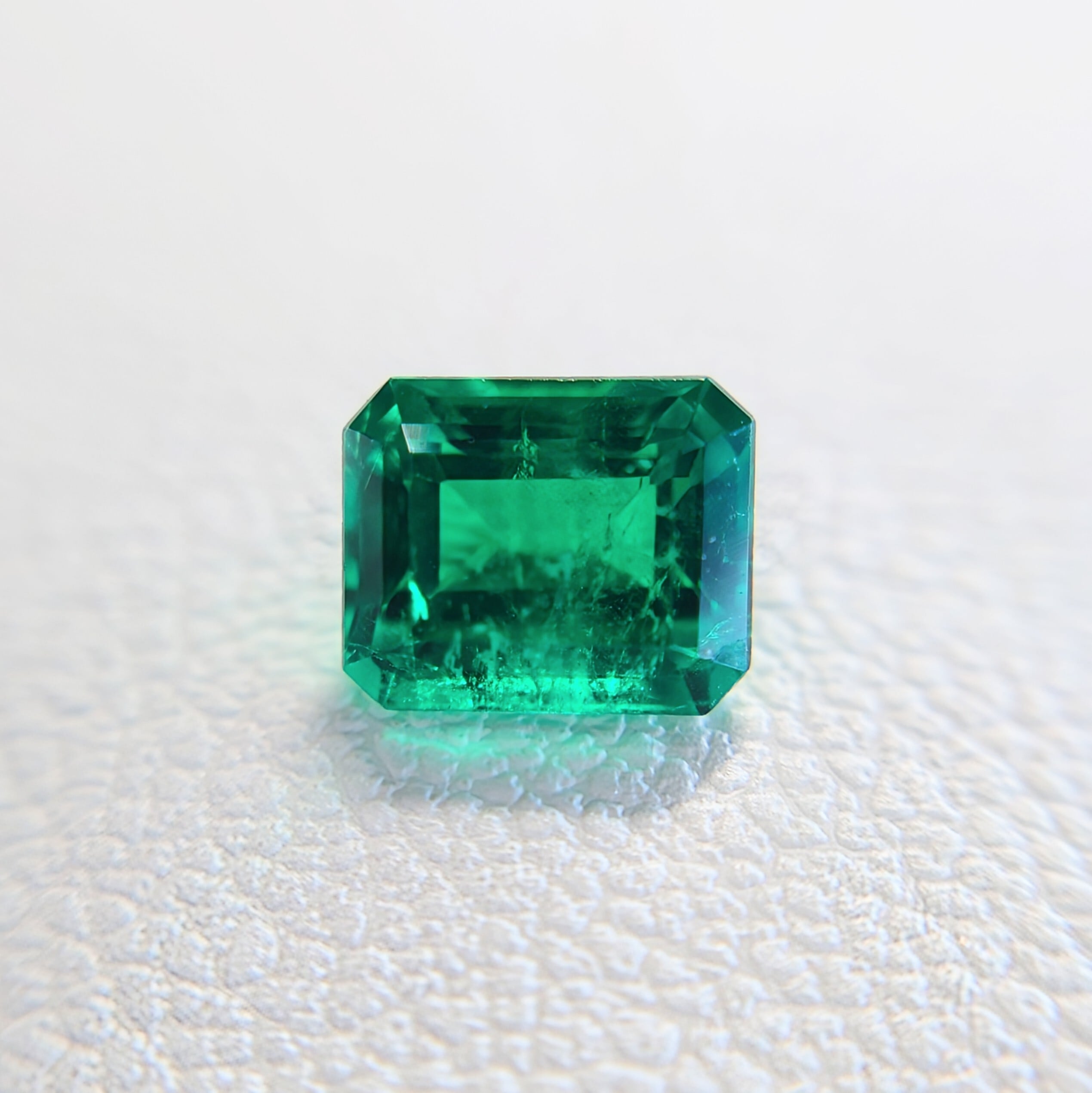 希少 Emerald 0.83ct No Oil Colombia GIA ルース☆ | wisteria777