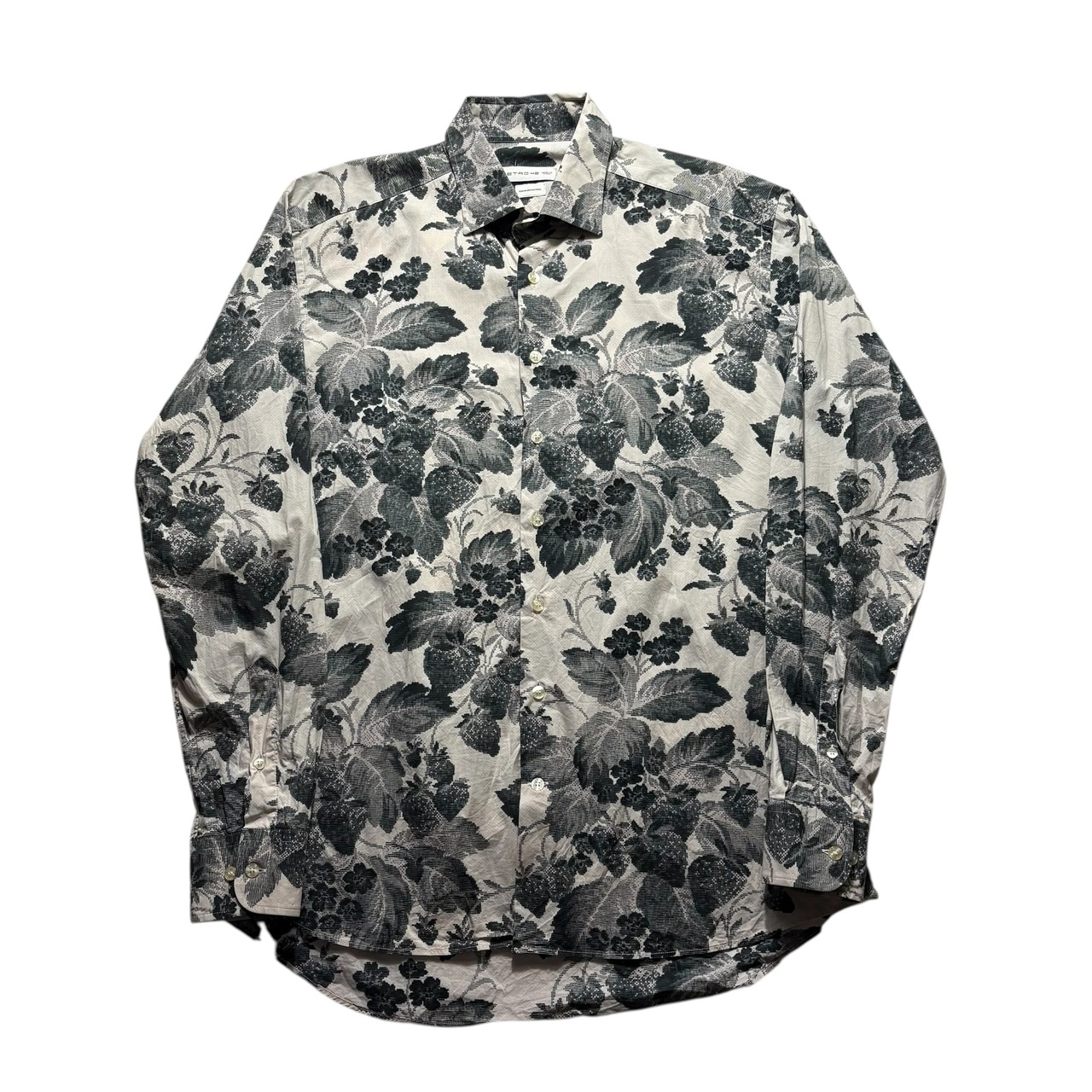 ETRO floral pattern stretch shirt