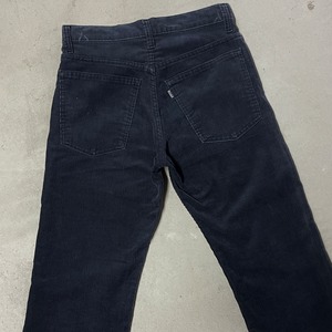 1980s LEVI'S 519 NAVY CORDS PANT
