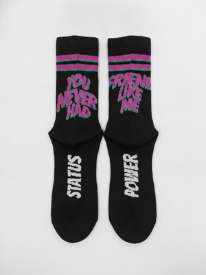 PHATRNK”YOU NEVAR HAD FRIEND LIKE ME” SOCKS
