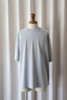 MEIAS " HEAVY WEIGHT SILK KNIT TEE(T.GRAY)"