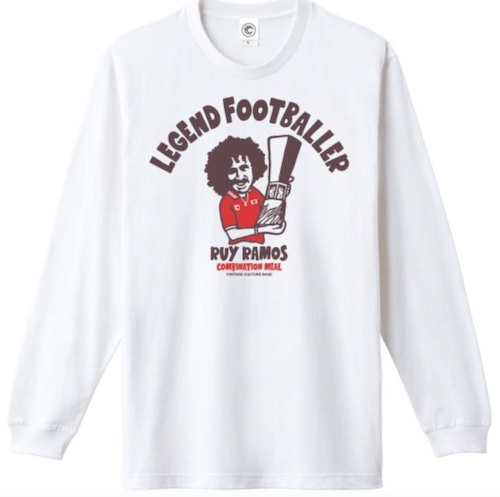 COMBINATION MEAL / ラモス瑠偉 LEGEND FOOTBALLER ロングスリーブTシャツ