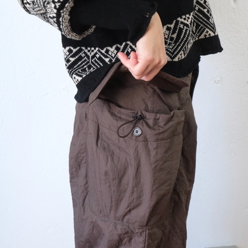 ASEEDONCLÖUD(アシードンクラウド)P.E. trousers ナイロン ワークパンツ