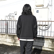 YASHIKI(ヤシキ)着回し抜群ハーフジップニット、普通に良いスラックスstyle