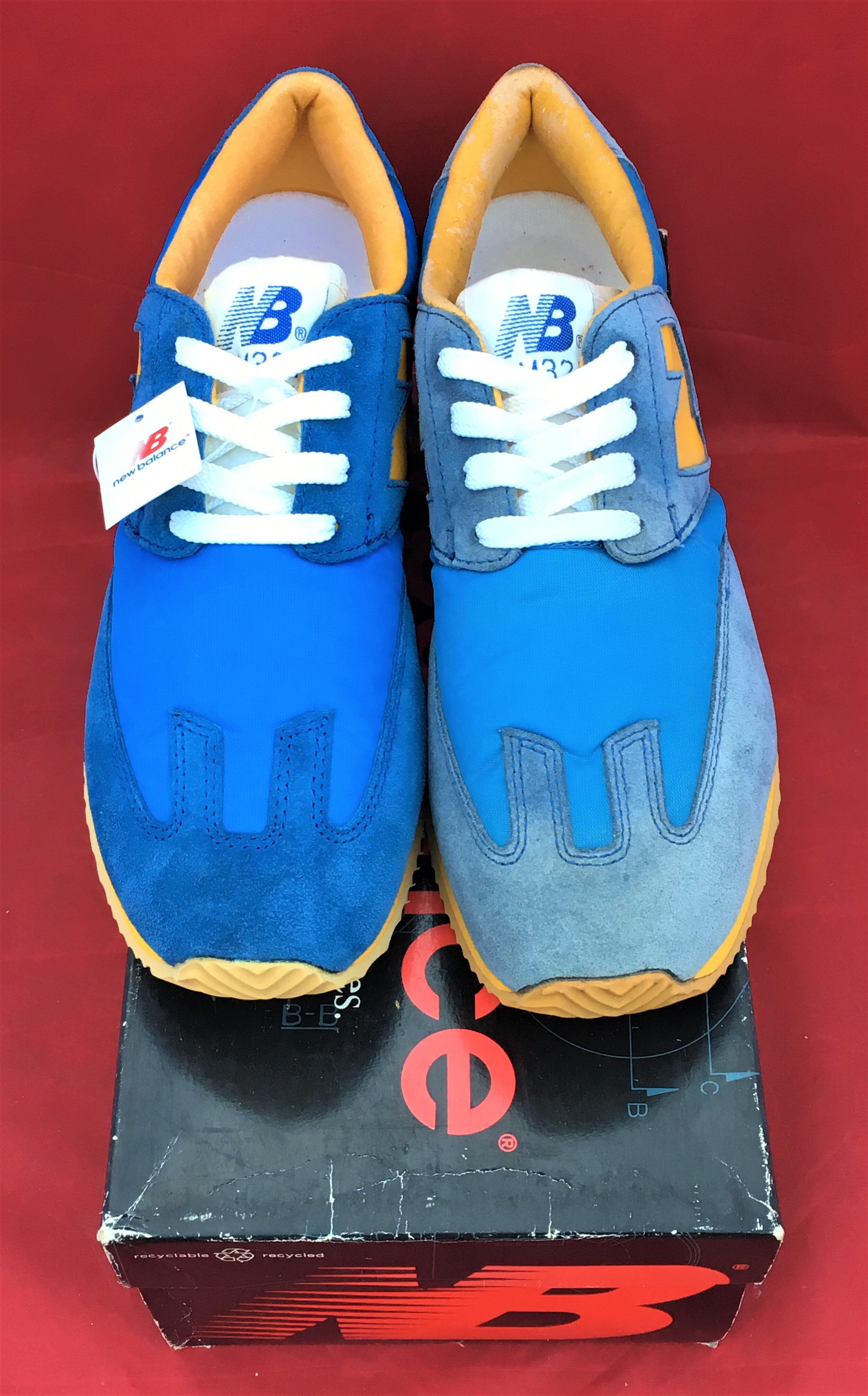 New Balance（ニューバランス） CM321 BY 8.5 26.5cm D 青/黄色 ⑪