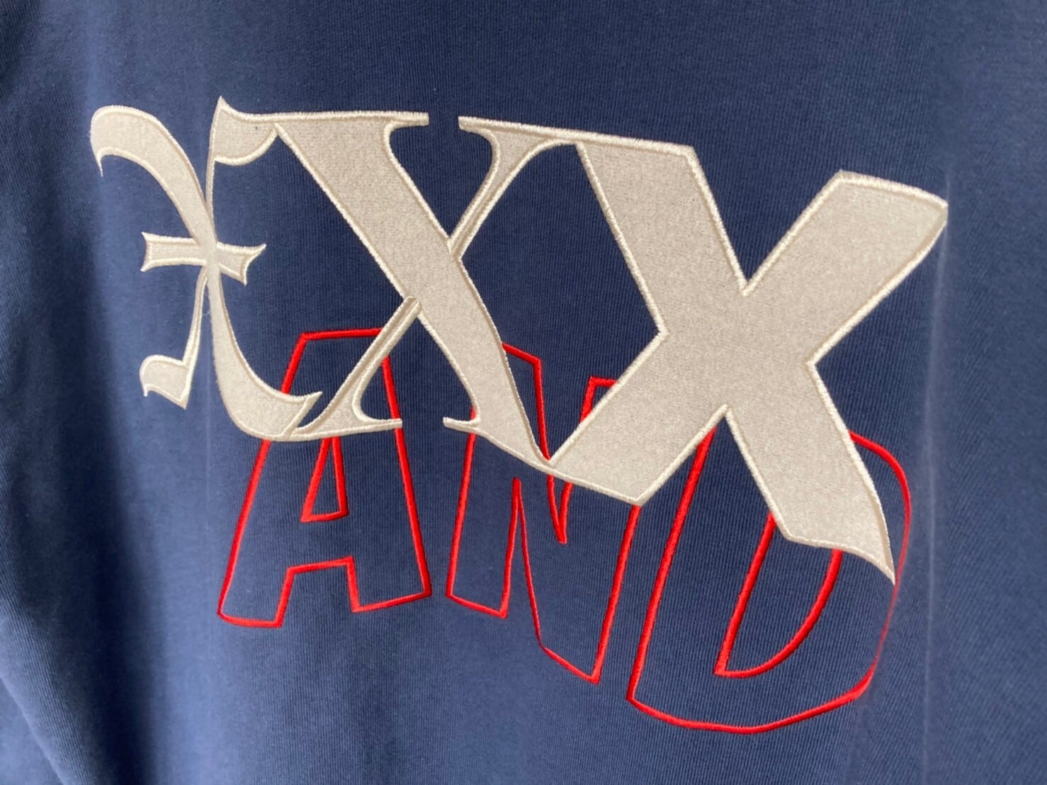 WIND AND SEA × GOD SELECTION XXX WDS HOODIE WDS-XXX-21A-02 XL NAVY 