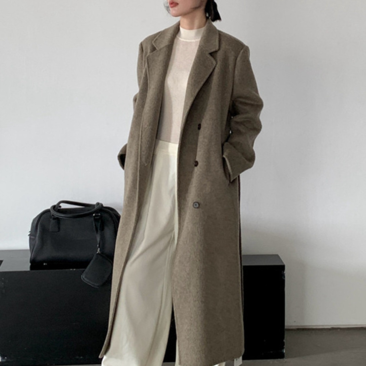 long oversized coat  T4241