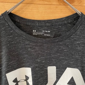 【UNDER ARMOUR】ロゴ プリントTシャツ XL ビッグサイズ アンダーアーマー US古着 アメリカ古着