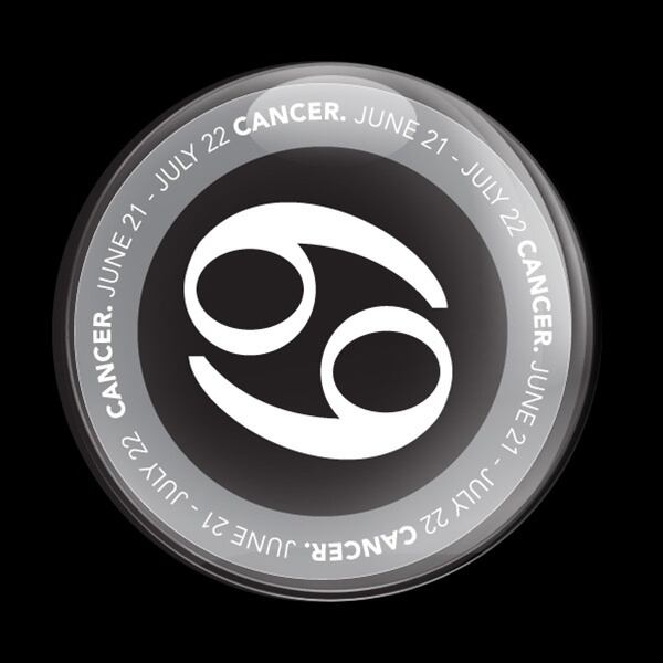 ゴーバッジ(ドーム)（CD0046 - ASTROLOGY CANCER） - 画像1