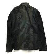 【Lsize】 REMAKE BLACK MILITARY SHIRTS ブラックミリタリーシャツ【Shirts55】