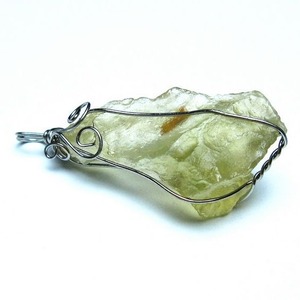 リビアングラス ペンダント 一点物 メール便可 [M便 1/20] 112-13580