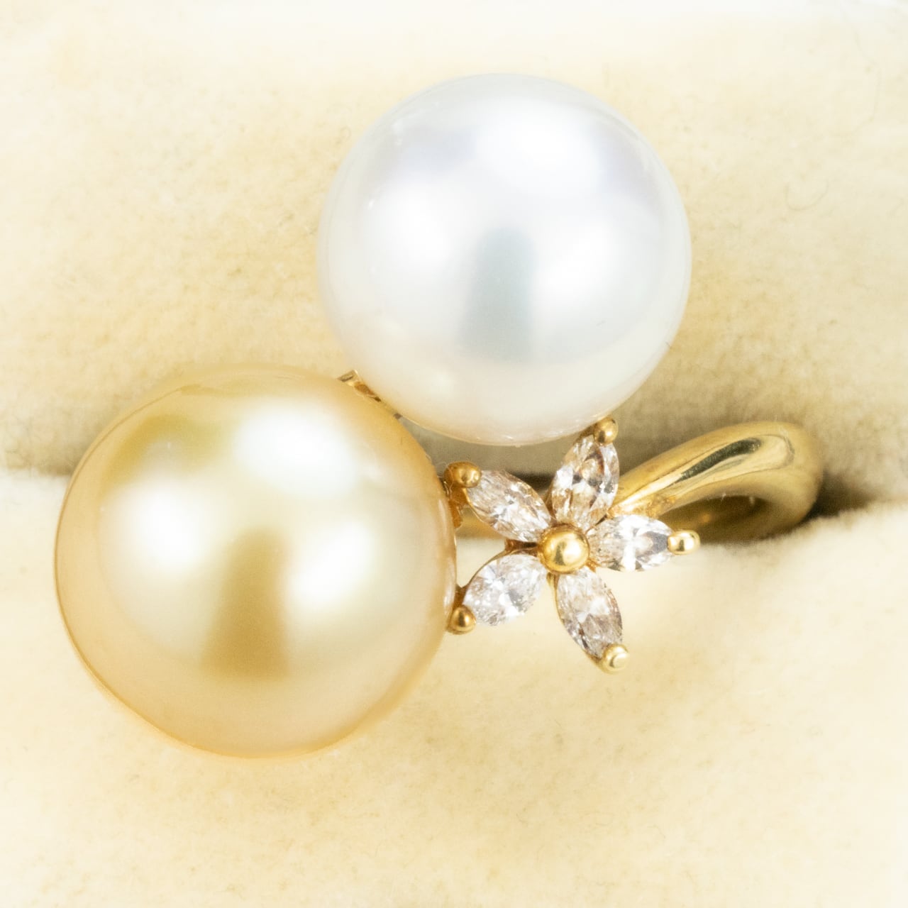 パール | アンティークジュエリー デイジーリング ☆DaisyRing☆