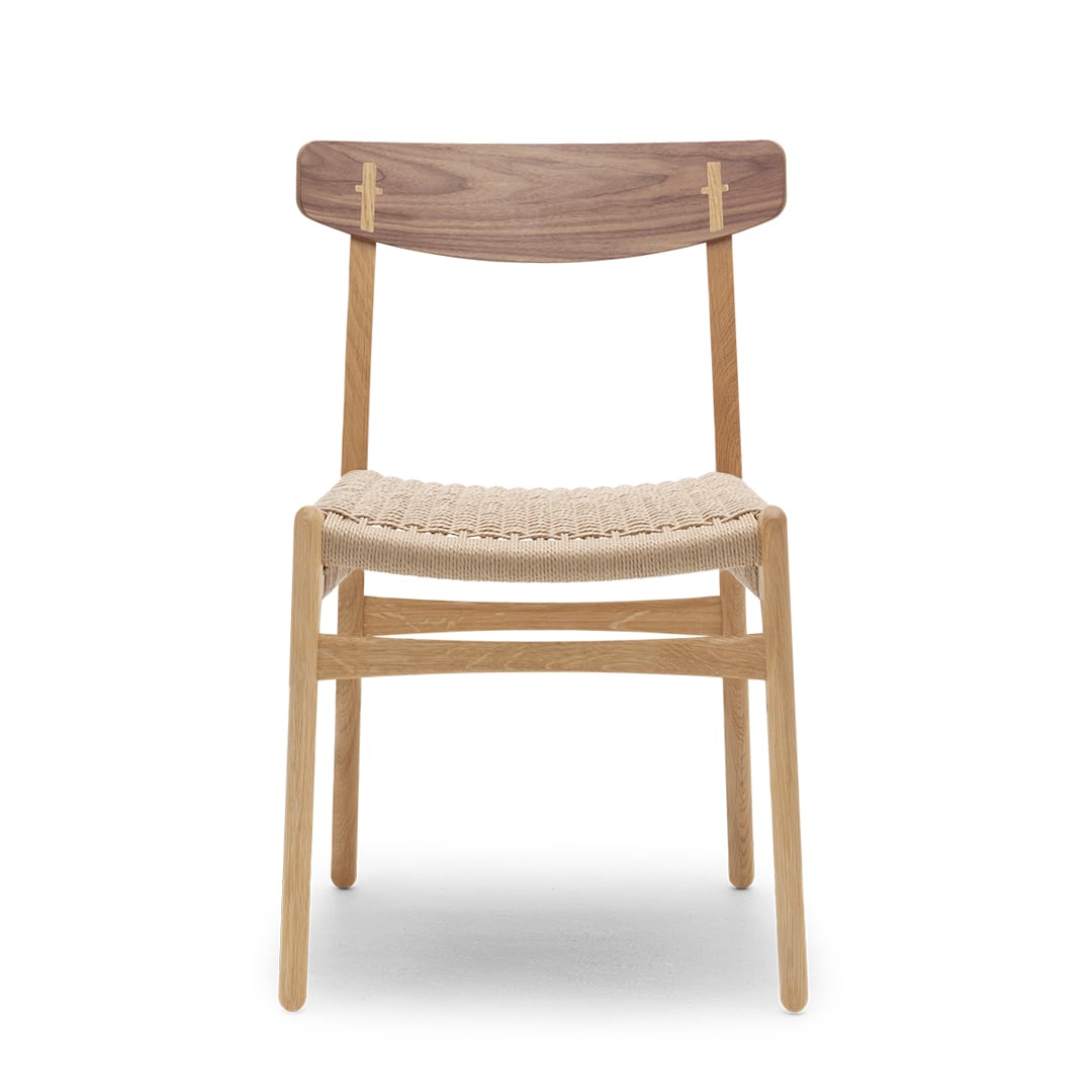 カールハンセン&サン　ウェグナー　CH23 2017限定品 CH23 オーク / ウォルナット ナチュラル ペーパーコード［カール