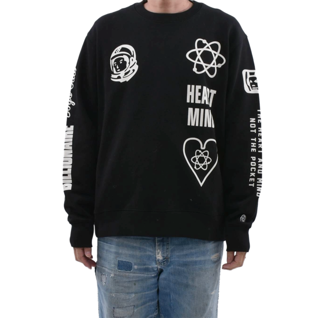 【BILLIONAIRE BOYS CLUB】MULTI PRINT CREWNECK