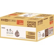 キリン 生茶 ほうじ煎茶 ラベルレス 525ml 24本 お茶 ほうじ茶 ペットボトル