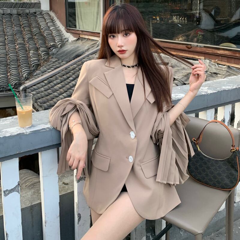 スプリングスタイルルーズ薄手ジャケット Butterflyデザイン 春物 ドラファッションホール26293966596