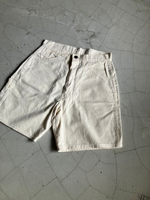 90s DEE CEE Ivory shorts Made in USA