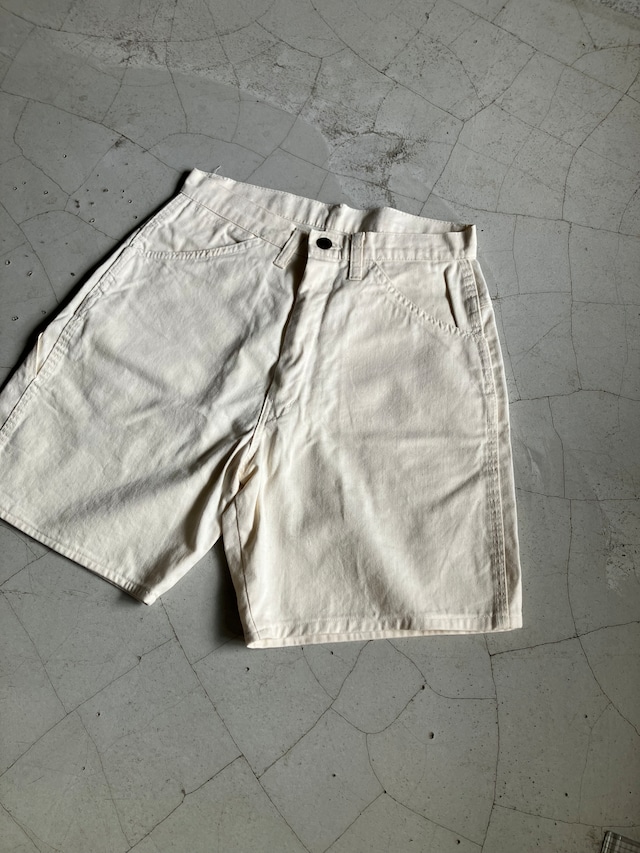 90s DEE CEE Ivory shorts Made in USA