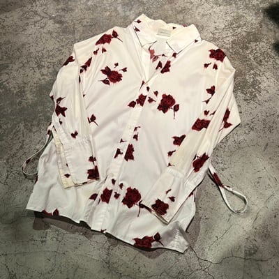 bed j.w ford 18ss rose shirts 薔薇 柄シャツ バラ