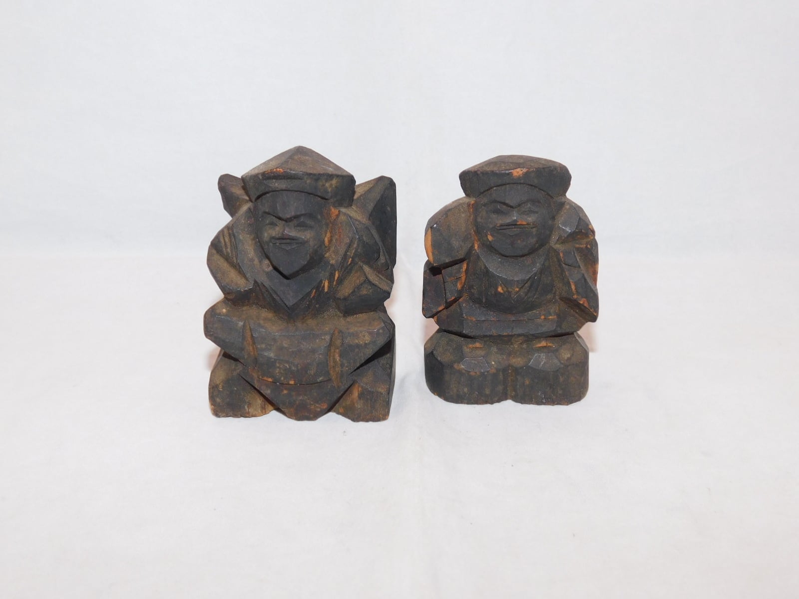 一刀彫恵比寿&大黒 wooden Ebisu & Daikoku(No12) | 春夏秋冬 一刀彫恵比寿&大黒 wooden Ebisu & Daikoku(No12) | 春夏秋冬