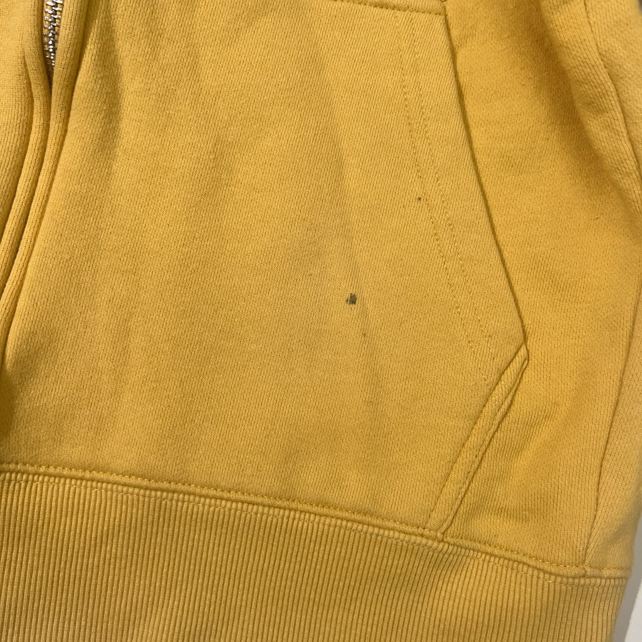 CAPTAIN SANTA キャプテンサンタ ジップアップ プリント パーカー M/イエロー