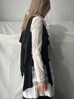 "keiji ITAKURA" Deformation Stripe Vest