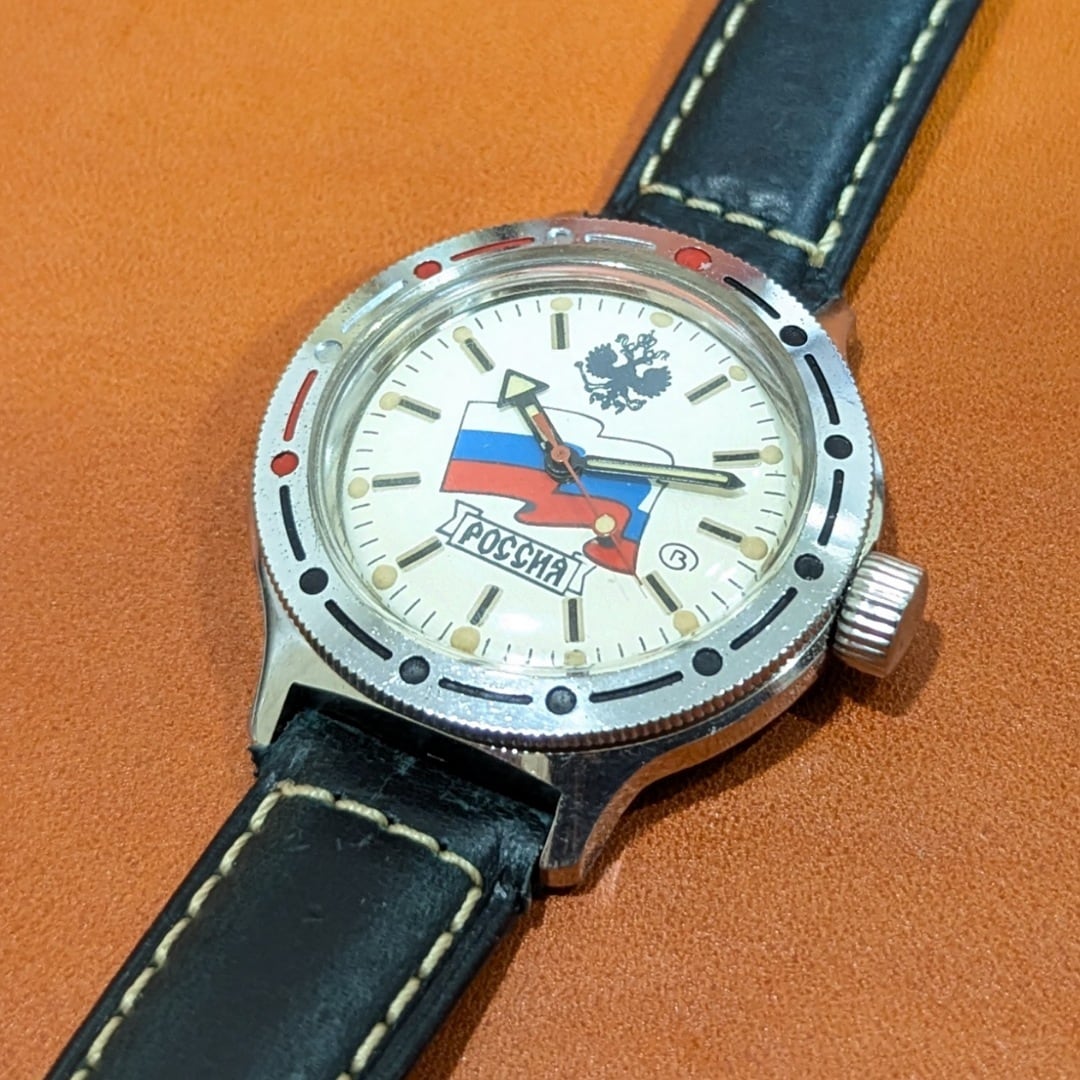自動巻 Vostok BOCTOK Amphibian ボストーク ロシア ソ連 VOSTOK/BOCTOK（ボストーク）Amphibia/アンフィビア CCCP/USSR ロシア