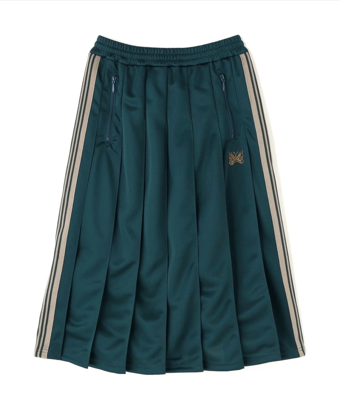 NEEDLES/ニードルズ/PLEANTED TRACK SKIRT NEEDLES】Pleanted Track Skirt-Poly Smooth | idealclasse