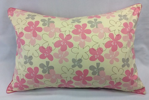 まくらカバーコットン100% 43×63cm デイジー ピンク