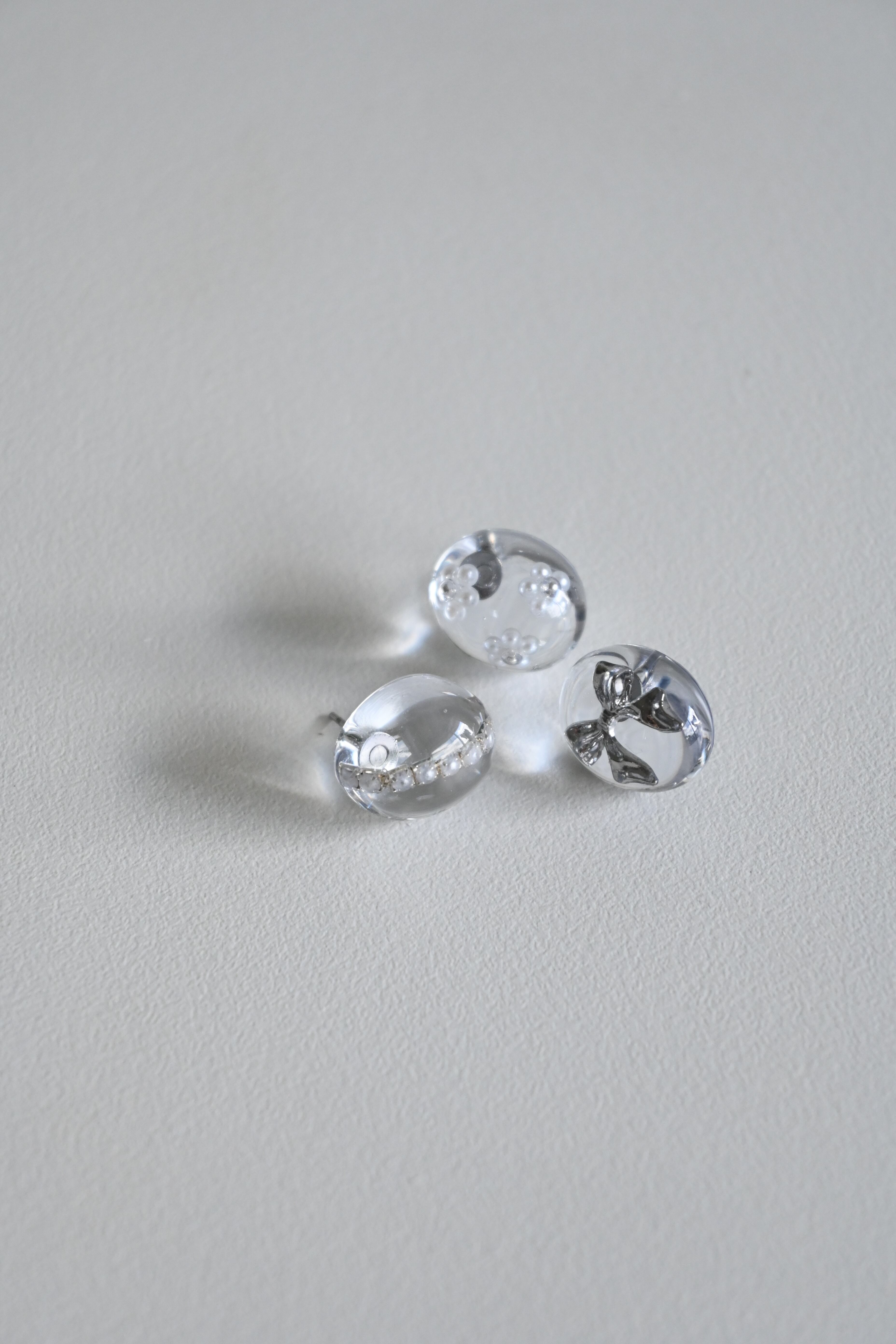 【 trio 】pierce / earring (e0495)