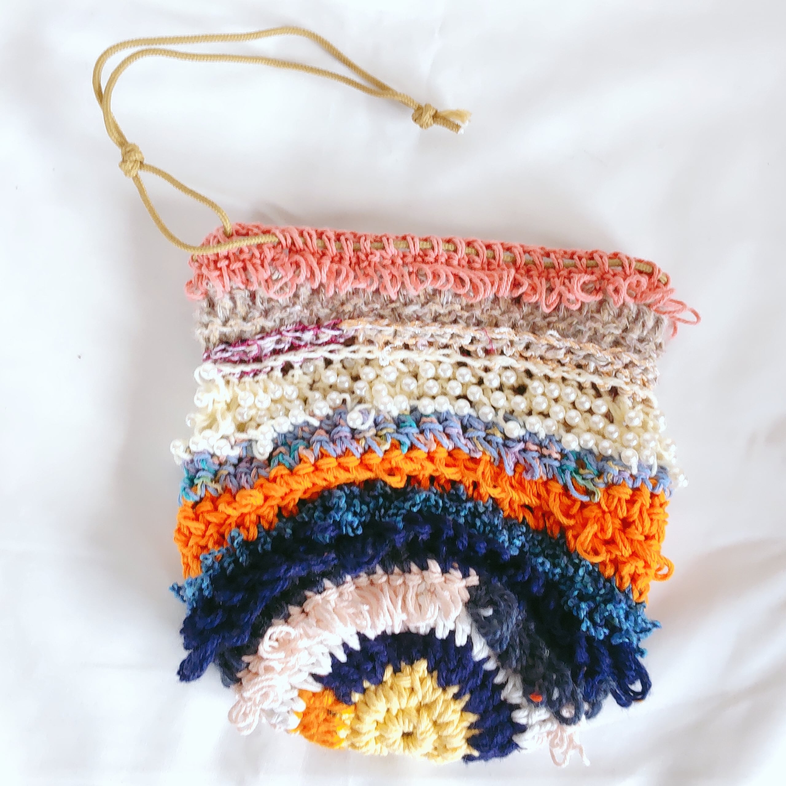 かぎ針編みの巾着 | mimcreate