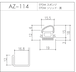 AZ-114（セミエアータイト）10m