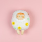 < moë > mof pouch - white